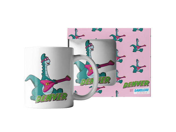 Mug Denver Le Dernier Dinosaure  Guitare