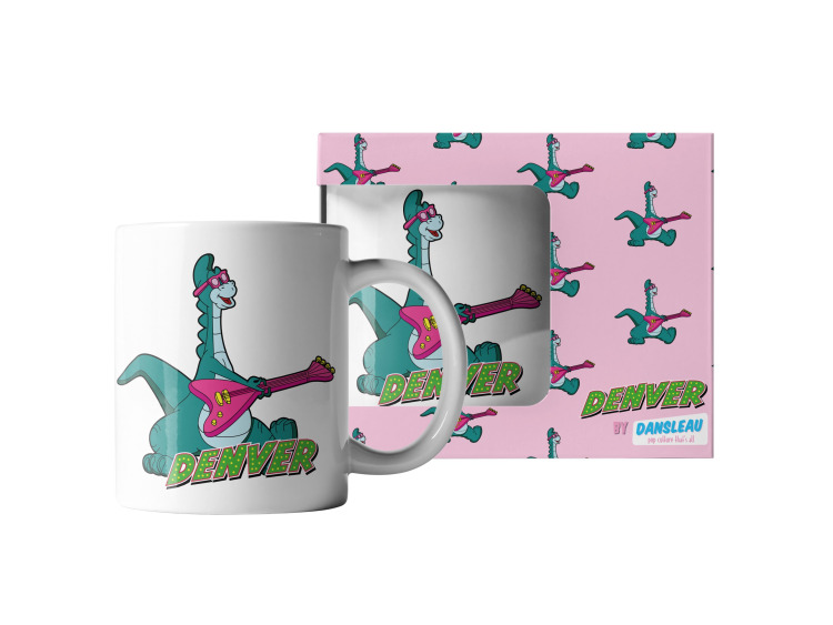 Mug Denver Le Dernier Dinosaure | Guitare