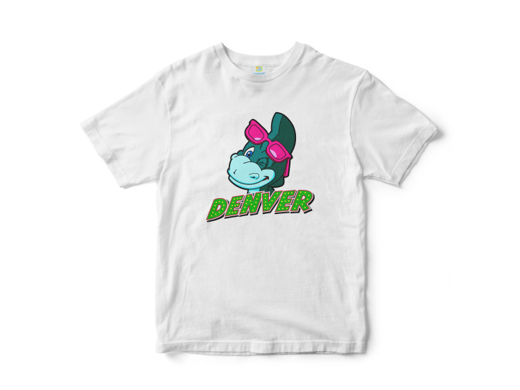 Tee-shirt Denver | clin d'oeil | blanc S